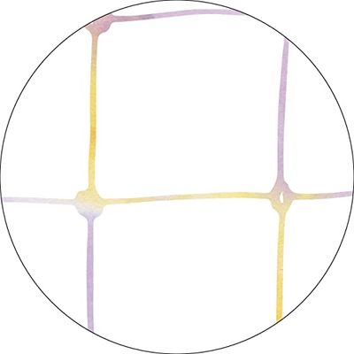 Bonateks, Ronde digitaal bedrukte muismat, antislip onderkant, voor kantoor en thuis, diameter: 22 cm