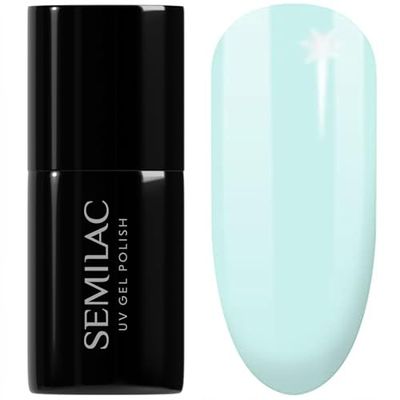 Semilac Vernis à ongles gels semi-permanents UV 387 Mint Refresh 7ml