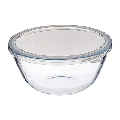 Vasca di miscelazione da 2,7 l con coperchio in vetro