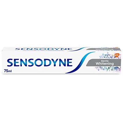 Sensodyne Gentle Whitening Dentifricio Per Denti Sensibili, Contribuisce A Denti Forti E Gengive Sane, 75 ml