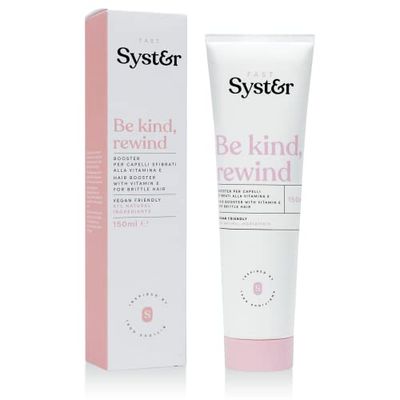 Syster Masque Booster Restructurant et Régénérant pour Cheveux Secs et Endommagés - Made in Italy, Végan, Sans paraben, Sans silicones - 150 ml