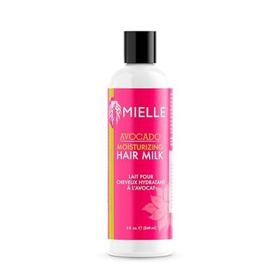 Mielle Avocado Moisturising Leave-In Hair Milk, For All Hair Types, Organic, 227 ml (Pack of 1)