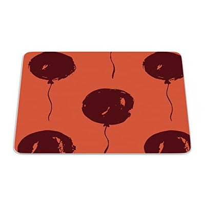 Bonamaison, Tapis de Souris Rectangle Imprimé Numériquement, Fond Antidérapant, pour Bureau et Maison, Taille: 22x18cm