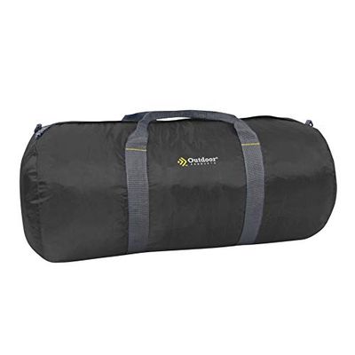 Utomhusprodukter Deluxe Duffel (svart, 30 cm x 61 cm), Svart, L, Deluxe Duffel