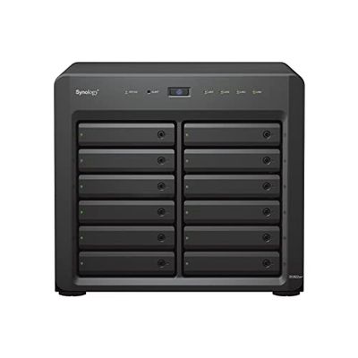 Synology DiskStation DS3622XS+ 12 Bay Desktop NAS Solution, Installed with 12 x 16TB HAT5300 drives