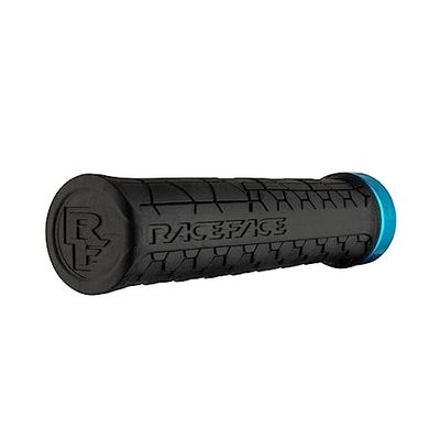 Race Face GETTA GRIP GRIPS, Black/Turquoise, 30 mm