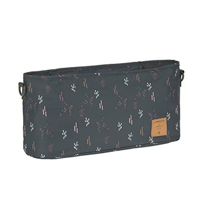 LÄSSIG Baby Organisateur de poussette Buggy Organizer Sac de poussette avec fixation pour poussette/Buggy Organizer Blobs forest