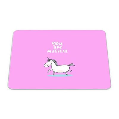 Bonamaison, Tapis de Souris Rectangle Imprimé Numériquement, Fond Antidérapant, pour Bureau et Maison, Taille: 22x18cm