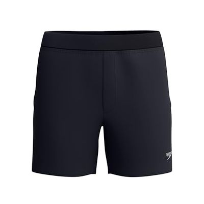 Speedo 4way Flex Solid Volley 16" Short de Bain pour Homme, Anthracite, XXL