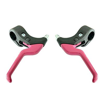 cyclingcolors - Palanca de freno para bicicleta, color rosa, 22 mm, color rosa