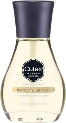 Cutex - Óleo hidratante de cutículas, com óleo de amêndoas doces e vitamina E, hidratante, condiciona e repara unhas e utículas, melhora a aparência e reduz a secagem - 13,6 ml