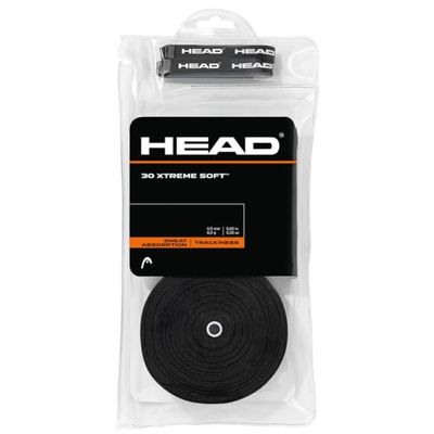 HEAD 30 Xtremesoft greppband SVART En Storlek