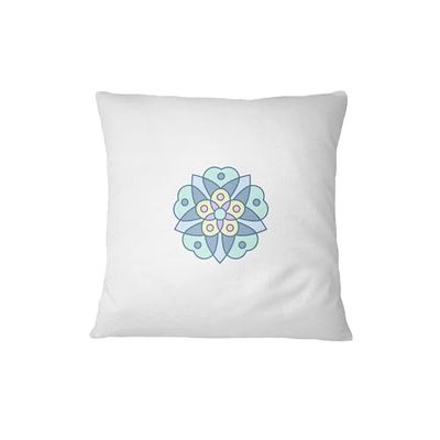 Bona Basics, Fodera decorativa per cuscino, decorazione per la casa, per divano, caffetteria, Dimensioni: 45X45 cm, Colore: Bianco