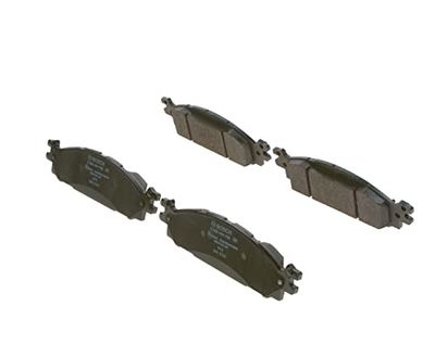 Bosch BP1932 - Plaquettes de Frein Avant pour Voiture - Qualité Bosch - Réduction du Bruit et de la Poussière - Certifié ECE-R90 - Sans Cuivre - Jeu de 4 Plaquettes