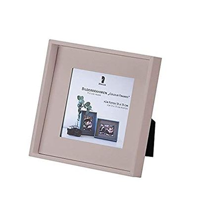 Rössler Papier 1300452495 - S.O.H.O. Fotolijst, Colour Frames, formaat 13 x 13 cm, taupe, 1 stuk