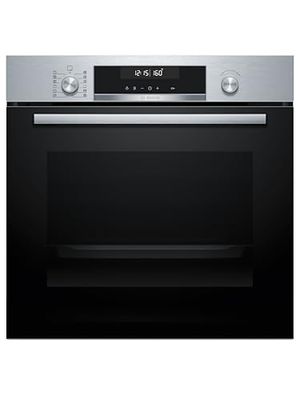 Bosch - Horno Multifunción Pirolítico, Serie 6, 60 cm. de ancho, AirFry, 3D Hotair, Acero, HBG578ES3