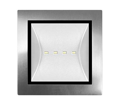 Daisalux alzir-inox - Baliza alzir lx/c-cs difusor negro/transparente 24v inoxidable