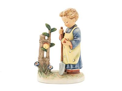 M.I.Hummel Hum 461 małe figurki ogrodnicze, ceramiczne, wielokolorowe, jeden rozmiar