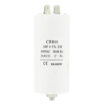 Paxanpax PLD019 Universal Fitting Capacitor 3uF, 3MFD, 450VAC