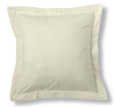 FUNDA DE COJÍN COMBI LISOS KLEUR CREMA - Medidas, 45 x 45 + 5 cm. - 50% ALGODÓN-50% POLYESTER - 144 HILOS - Akabado en Pesta