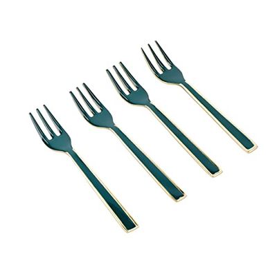 Artesà Stainless Steel Mini Serving Fork Set, 4 Pieces, Gift Boxed