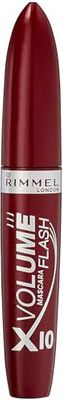 Rimmel Volume Flash x10 Mascara, Black, 8ml