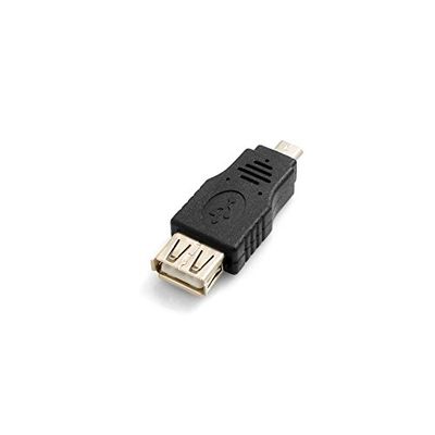 System-S Conector Micro USB a USB Tipo A Entrada OTG On The Go Host Convertidor Cable Adaptador