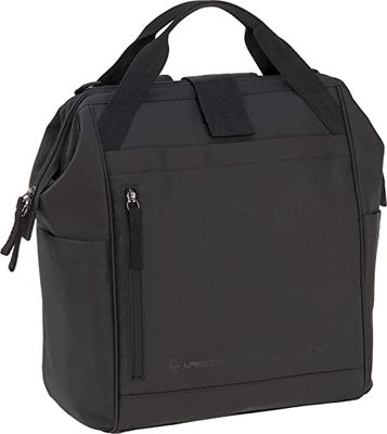 LÄSSIG Baby skötryggsäck skötväska inkl. blöjtillbehör ryggsäck med skötmatta hållbart producerad/Goldie Up Backpack black 1103034000