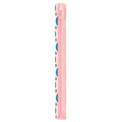 Opti P60-80-00749 con Cremallera, 100% poliéster, 00749 Rosa, 80 cm