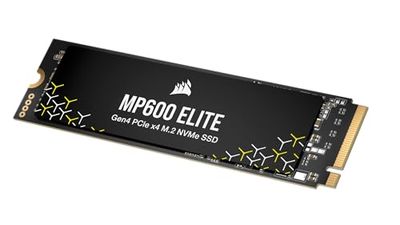 CORSAIR MP600 ELITE 1TB M.2 PCIe Gen4 x4 NVMe SSD - M.2 2280 - Tot 7.000MB/sec Sequentieel Lezen - 3D TLC NAND met Hoge Dichtheid - Zwart