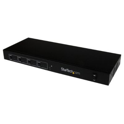 StarTech.com ST424HDBT 4 x 4 HDMI-matrisbrytare/HDMI-förlängare över CAT5/CAT6, HDMI över Cat5 Cat6-förlängning med 4 x 4 matris, 70 m (230 m), 1080p