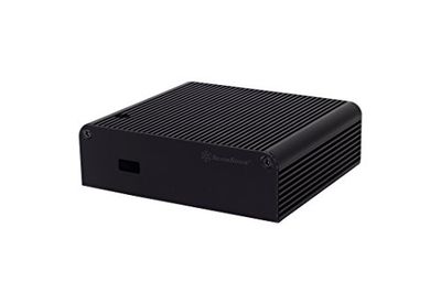 SilverStone SST-PT14B-H2 – Petit Intel NUC datorfodral, bräda DCP847SKE, D33217GKE, svart