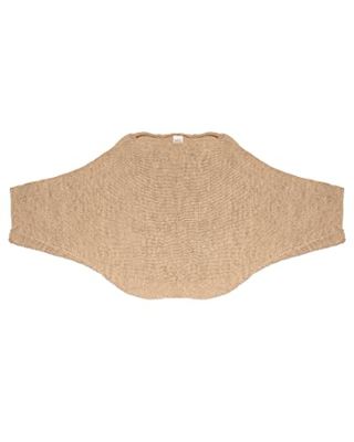 Poncho chiuso con ampie maniche lana donna in alpaca filata a mano