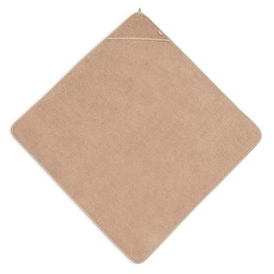 Jollein Ręcznik kąpielowy z kapturem frotte 100 x 100 cm Biscuit | 534-836-00103