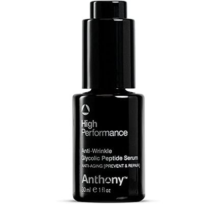 Anthony Anti-Wrinkle Glycolic Peptide Serum - Contains Glycolic Acid, Peptides, Biotin, Pullulan, and Algae Extract - Anti-Aging Lifting, Tightening, Repairing, and Hydrating To Your Skin - 30ml