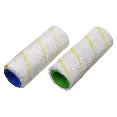 Paxanpax PFC1013 Karcher Floor Cleaner Multi-Surface Roller Set Fits BR30/1, EWM2, FC3, FC5, FC7, Pack of 2, Plastic