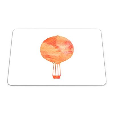 Bonamaison, Tapis de Souris Rectangle Imprimé Numériquement, Fond Antidérapant, pour Bureau et Maison, Taille: 22x18cm