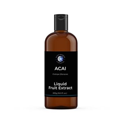 Mystic Moments | Acai - Liquid Fruit Extract 1Kg| Perfect for Skin Care, Creams, Lotions and DIY beauty products Vegan GMO Free