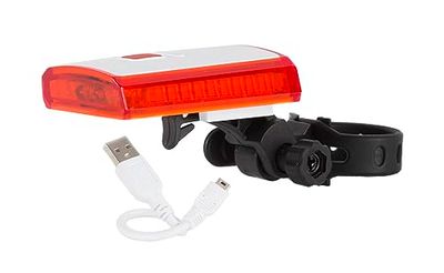 IkziLight - Luce Posteriore Goodnight Aside, 3 COB LED USB Recharge, Bianco, S