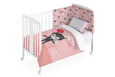 Frikids Dekbedovertrek voor kinderbed, roze
