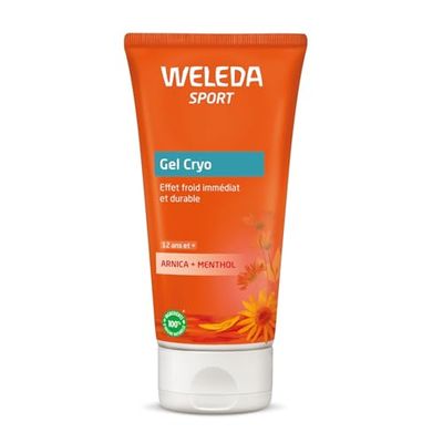 WELEDA - Gel Cryo - Aide à apaiser les sensations d'inconforts - Renforce l'effet décontractant du massage - NATRUE - 100 ml