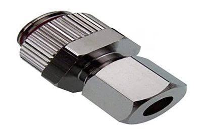 Koolance Compression Fitting für Kupfer Tubes, OD 06 mm zu G 1/4 Zoll BSPP- Silber