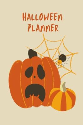 Halloween Planner TRICK OR TREAT? Writing Journal, Lined Notebook to Write In, 6" x 9", 12 pages