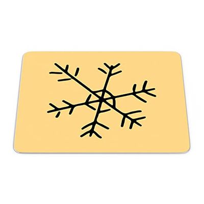Bonamaison, Rectangle Pop Art Digital Printed Mouse Pad, Non-Slip Base, for Office and Home, Size: 22 x 18 cm