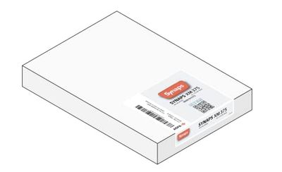 SYNAPS XM110, support indéchirable polyester mat, pour toner sec, 100µ, 110g, A4, paquet 250 feuilles