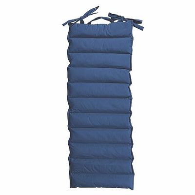 Set med 2 utomhuskudde för spjälsäng blå 60 x 180 cm, vattenavvisande, Esté