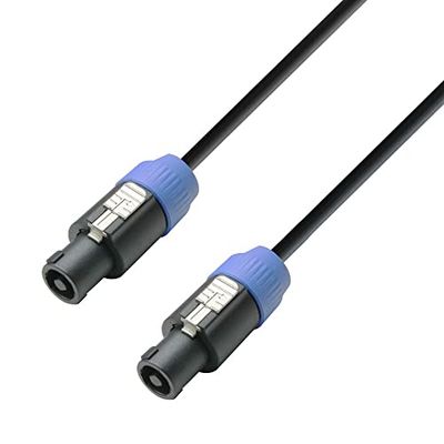 Adam Hall 3 Star Series luidsprekerkabel 2 x 1,5 mm² speakon-stekker 2-polig naar speakon-stekker 2-polig