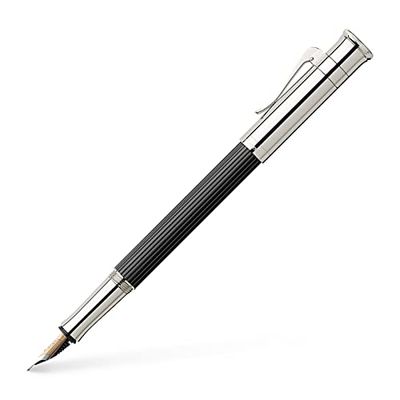 Graf von Faber-Castell 145553 reservoarpenna klassisk ebenholts, fjäder B, svart