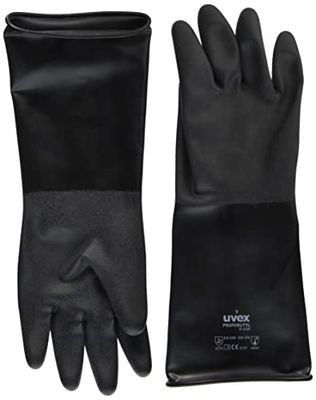 Uvex Guanti Butyle-glove,Profabutyl B-05R Unisex 9,Nero