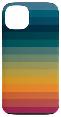 iPhone 13 Colorful Striped Retro Stripes Case